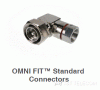 Разъем 716MR-LCF12-C02 RFS || 7-16 male угловой для кабеля 1/2" | Серия OMNI FIT™ standard, O-ring