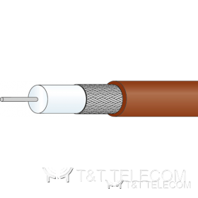 Коаксиальный кабель RG_303_/U Huber Suhner термостойкий | Диаметр 4.3 мм