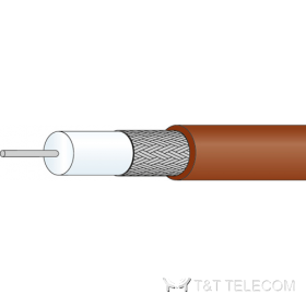 Коаксиальный кабель RG_303_/U Huber Suhner термостойкий | Диаметр 4.3 мм
