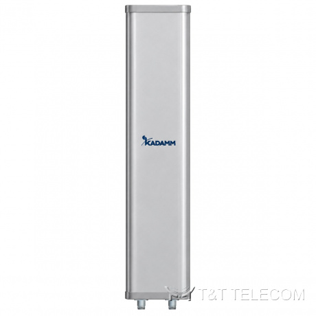 KADAMM APW2490VH14 — внешняя секторная антенна Wi-Fi 2400–2500 МГц, 14 дБи, 2 порта