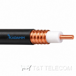 Фидерный коаксиальный кабель KADAMM RFC114-50J — 1-1/4″, 50 Ом, до 3700 МГц