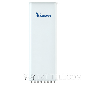 KADAMM K808702704 — восьмидиапазонная секторная антенна 2×617–894 / 6×1710–2690 МГц, 17,7 дБи, 16 портов, RET