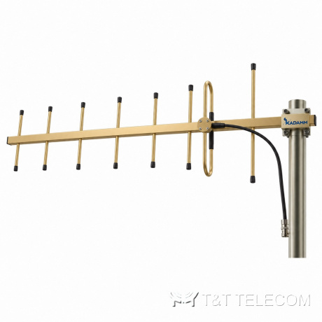 KADAMM ADY-450-470-Z8C — директорная антенна (Яги) 450–470 МГц, 11,2 дБи, 1 порт