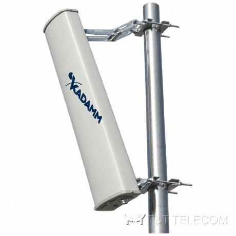 KADAMM O-ATP12-698/4000S — наружная направленная панельная антенна 698–960 / 1710–2700 / 3300–4000 МГц, 12 дБи, 1 порт