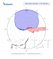 KADAMM K861176R35 — комбинированная антенна TDD 3300–3800 + FDD 2×698–960 / 4×1710–2690 МГц, 65°, 17,1 дБи, 20 портов + калибровочный, RET