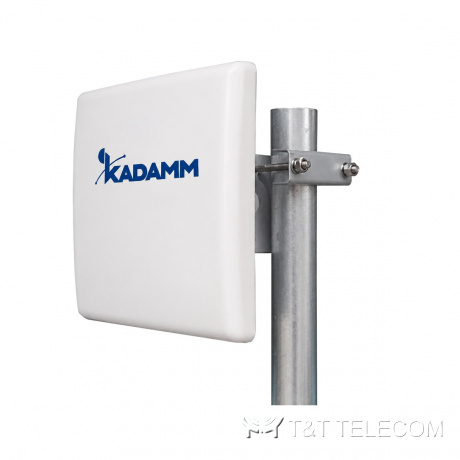 KADAMM O-ATP15-3400/3600S — наружная направленная панельная антенна 3400–3600 МГц, 15 дБи, 1 порт