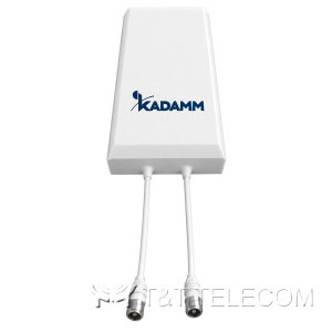 KADAMM I-ATP7-790/2700M90 — двухдиапазонная внутренняя направленная антенна 790–960 / 1710–2700 МГц, 7 дБи, 2 порта