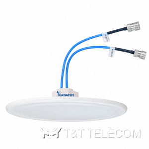 KADAMM I-ATO4-617/7125M — потолочная антенна 4G/5G MIMO 617–7125 МГц, 4–6 дБи