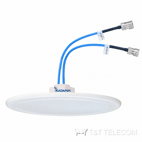 KADAMM I-ATO4-617/7125M — потолочная антенна 4G/5G MIMO 617–7125 МГц, 4–6 дБи