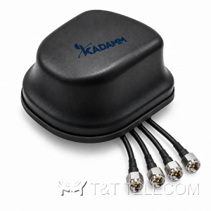 KADAMM 5G4-4 — антенна 4G/5G MIMO 4×4 698–5000 МГц, 4 дБи, IP67