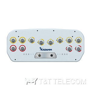 KADAMM K806702715 — секторная панельная антенна 698–2690 МГц, 6 систем излучателей, 14,8 дБи, 12 портов, встроенный RET