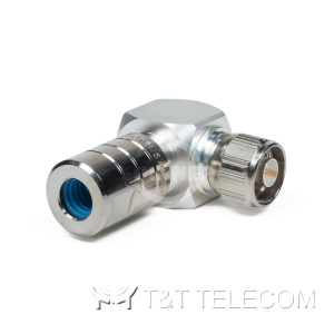 Разъем BN 870173 Spinner || N male угловой для кабеля 3/8" | Серия CAF