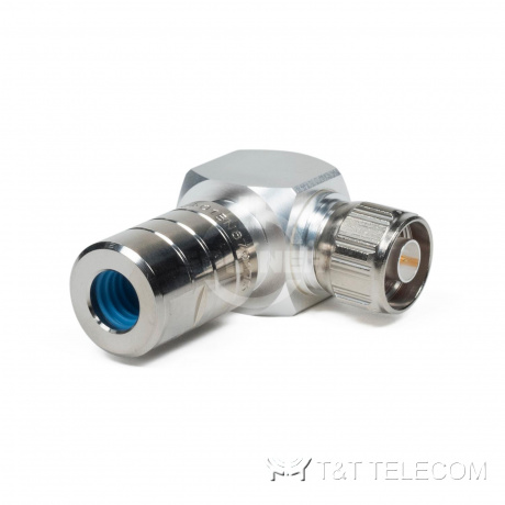 Разъем BN 870173 Spinner || N male угловой для кабеля 3/8" | Серия CAF