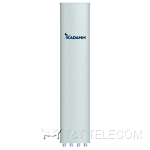 KADAMM K802902018v01 — двухдиапазонная секторная антенна 790–960 / 1710–2170 МГц, 17,6 дБи, 4 порта, RET
