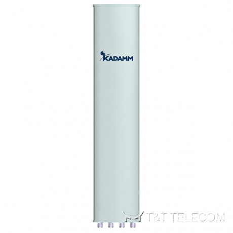 KADAMM K802902018v01 — двухдиапазонная секторная антенна 790–960 / 1710–2170 МГц, 17,6 дБи, 4 порта, RET