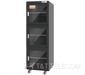 DC728 ESD Шкаф сухого хранения трехсекционный | 728 л