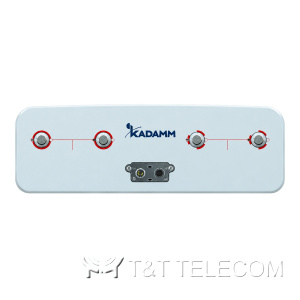 KADAMM K802709018s — секторная панельная антенна 698–960 МГц, 2 системы излучателей, 33°, 18,2 дБи, 4 порта, встроенный RET