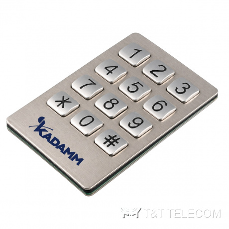Антивандальный номеронабиратель KADAMM TKB5291