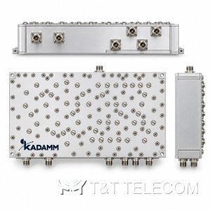 Фильтр-комбайнер шестидиапазонный KADAMM КМ-6-03 — 791–862 / 880–960 / 1710–1880 / 1920–2170 / 2300–2400 / 2500–2690 МГц