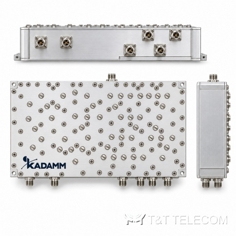 Фильтр-комбайнер шестидиапазонный KADAMM КМ-6-03 — 791–862 / 880–960 / 1710–1880 / 1920–2170 / 2300–2400 / 2500–2690 МГц