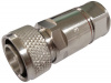 43MH-LCF12-C03 Разъем 4.3‑10 Male для фидерного кабеля 1/2″ | Серия OMNI FIT Standard | Hand‑Screw (крепление ручной закруткой), 6 ГГц