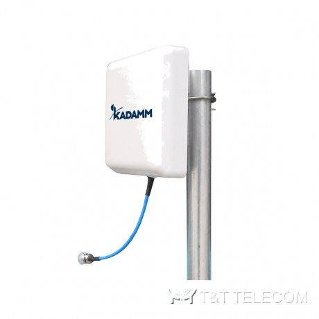 KADAMM O-ATP9-600/6000S — наружная направленная панельная антенна 600–617 / 617–806 / 806–960 / 1710–2700 / 3300–4000 / 4900–6000 МГц, 8,5 дБи, 1 порт