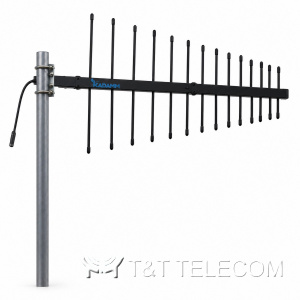 KADAMM ALP-0204VH10KB — логопериодическая антенна 225–400 МГц, 9,5 дБи, 1 порт