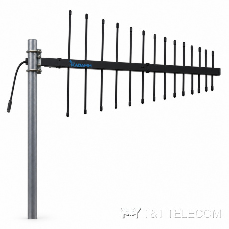 KADAMM ALP-0204VH10KB — логопериодическая антенна 225–400 МГц, 9,5 дБи, 1 порт