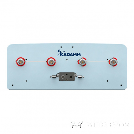 KADAMM K802709017v02 — секторная панельная антенна 698–960 МГц, 2 системы излучателей, 65°, 17,3 дБи, 4 порта, встроенный RET
