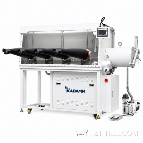 Перчаточный бокс с системой очистки газа KADAMM ПБО — H₂O и O₂ менее 0,1 ppm