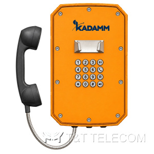 Всепогодный промышленный IP-телефон KADAMM TALK-3840 (ТЛ3840) с ЖК-дисплеем, IP66
